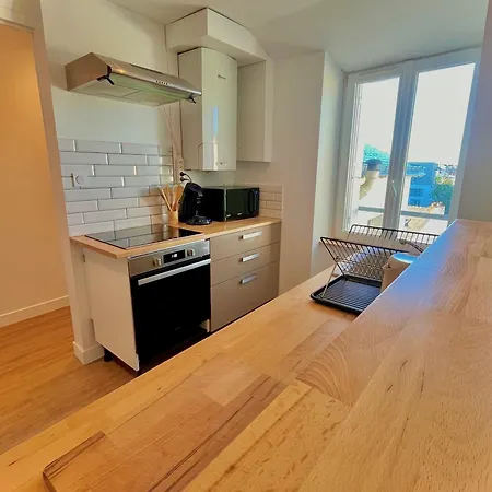 公寓 Le Naval - Confort Familial 圣纳泽尔